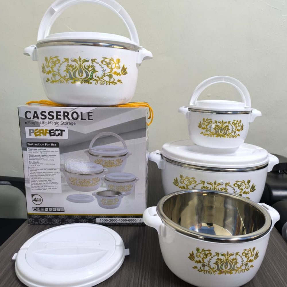 4pc Hotpot Casserole