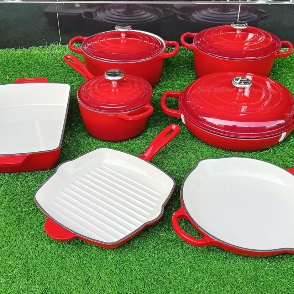 Enamel Cast Iron Cooking Pots