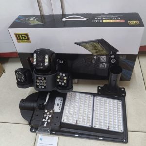 V380 Triple Lens 4G Floodlight Solar PTZ Camera